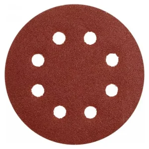 Akció Yato tépőzáras fíbertárcsa 125 mm / P120 8 lyukas (5 db/cs)