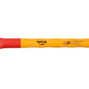 Yato hajlított csillagkulcs 7 mm / 150 mm 1000 V-ig szigetelt CrV Kihagyhatatlan ajánlat