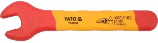 Yato villáskulcs 8 mm 1000V-ig szigetelt CrV Árcsökkenés