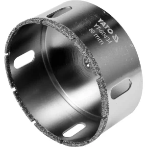 Akciós ár Yato gyémánt körkivágó 80 mm vizes/száraz