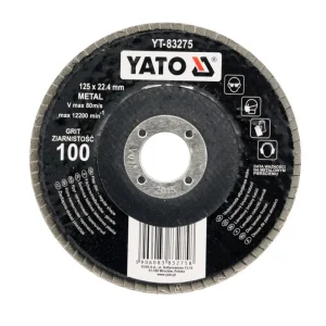 Yato lamellás csiszolókorong 125 x 22,4 mm / P40 Szuper akció