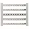 Akció Sorkapocs jelölő szám 1-10 fehér DEK 5 FSZ 1-10 0460660001 Weidmüller