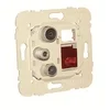 21544 R-TV-SAT RJ45 Cat.6 UTP multimédiás csatlakozó, Elko Ep Kiárusítás