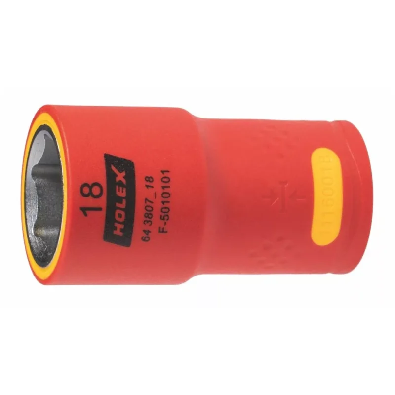 Ajánlat Holex 6-szög dugókulcs fej, 1/2" teljesen szigetelt 18 mm