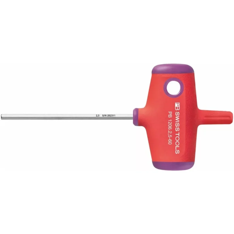 Ajánlat PB Swiss Tools Hatszög csavarhúzó, keresztmarkolattal 2,5 mm