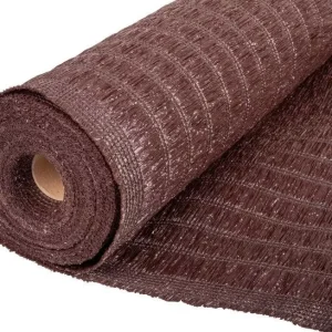 BrownDecor árnyékoló szövet barna, 1,8 x 10 m, 95% árnyékolás , sűrűség: 230 g/m2 Ne maradj le