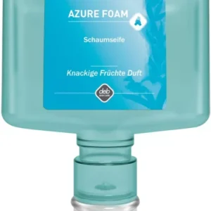 Szezonális akció SCJP Azure habszappan, friss, ropogós gyümölcs illat, azúrkék, bőrbarát, TouchFREE Ultra automata adagolóhoz, 1,2L