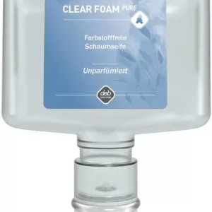 SCJP Clear Foam Pure habszappan, illatmentes, színezékmentes, bőrbarát, TouchFREE Ultra automata adagolóhoz, 1,2L patron Újdonság