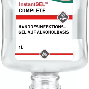 SCJP InstantGEL COMPLETE alkoholos kézfertőtlenítő gél, széles hatásspektrum, illat- és színezékmentes, hipoallergén, Kedvezmény