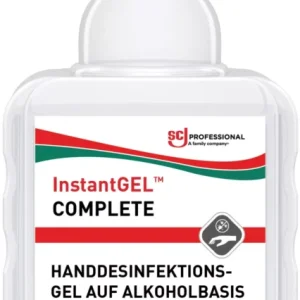 SCJP InstantGEL COMPLETE alkoholos kézfertőtlenítő gél, széles hatásspektrum, illat- és színezékmentes, hipoallergén, Ne maradj le