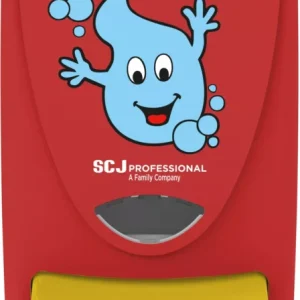 SCJP Proline nyomógombos szappanadagoló kézmosó patronokhoz Mr Soapy Soap grafikával óvodai és iskolai mosdókba, Népszerű