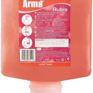 Szuper ajánlat SCJP Arma Rubis tusfürdő, sampon és kézmosó gél, unisex grapefruit illat, rózsaszín, Proline manuális adagolóhoz, 1L
