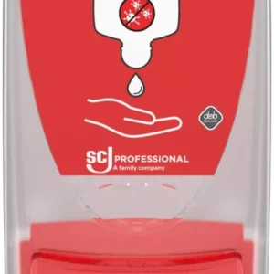 Azonnali szállítás SCJP Proline Sanitize kézfertőtlenítő adagoló InstantFOAM COMPLETE és InstantGEL kézfertőtlenítő patronhoz, manuális, 1L