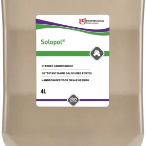 SCJP Solopol Heavy Duty ipari kézmosó szappan makacs szennyeződésekre, dióhéj őrleménnyel, erős tisztítóhatás: 4/5, Különleges ajánlat