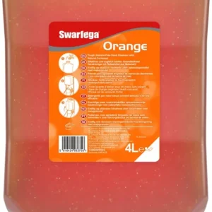 SCJP Swarfega Orange Heavy Duty ipari kézmosó közepesen makacs olajos, zsíros szennyeződésekre, kukoricacsutka Szuper ajánlat