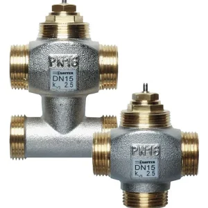 Alacsony ár Sauter BUL010F330 3-járatú egység szelep, PN 16, DN 10, G½" B, 0.4 m³/h
