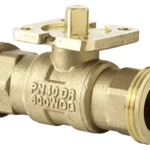 Sauter VKRA020F300 2-utas szabályozó gömbcsap, külső menettel, PN 40, DN 20, G 1¼" B, 4 m³/h Azonnali szállítás