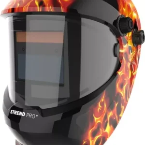 Strend Pro automatikusan sötétedő hegesztőpajzs, nagy látószöggel, Fire Skull Csak ma