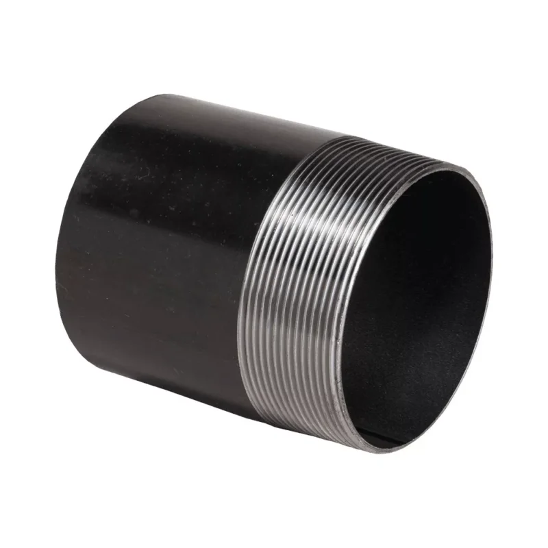 Szezonális akció KEK hegeszthető fekete menetvég 2", 150mm