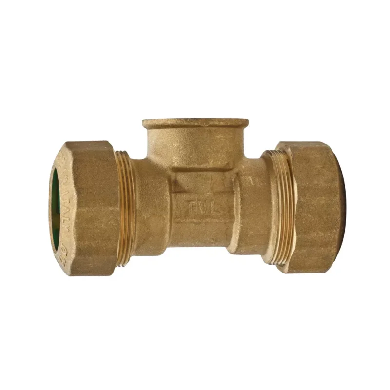 TECNOVIELLE(RB) KPE réz T-idom, 20mmx1/2Bx20mm Olcsóbb