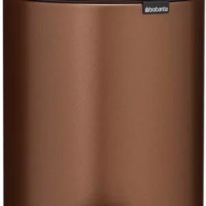 Brabantia NewIcon pedálos hulladékgyűjtő szagmentesen záródó Soft-Close fedél, műanyag tartály, 5L - W méret, acél, Árcsökkenés