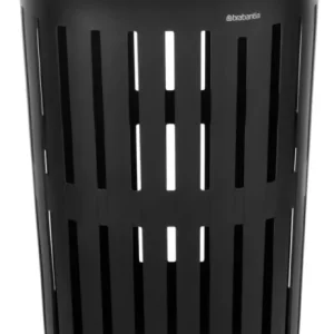 Szezonális akció Brabantia Collect-It Laundry Basket magasított szennyestartó kosár levehető Quick-Drop fedővel, 55L, szellőző test,