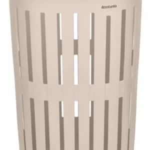 Brabantia Collect-It Laundry Basket magasított szennyestartó kosár levehető Quick-Drop fedővel, 55L, szellőző test, Kedvezmény