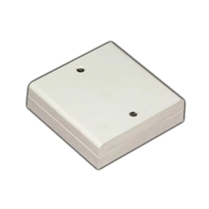 Árengedmény szabotázsvédett kötődoboz, 65 x 65 x 18 mm, műanyag, univerzális, tamper, szürke