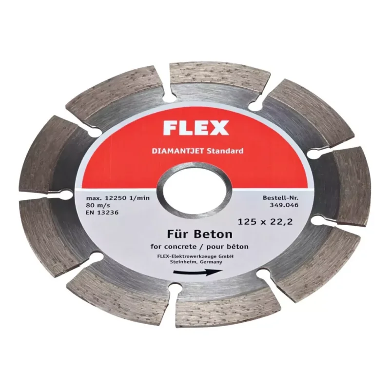 Alacsony ár Flex D-TSC S Vágótárcsa, diamantjet, gyémánt, standard beton, 125 mm