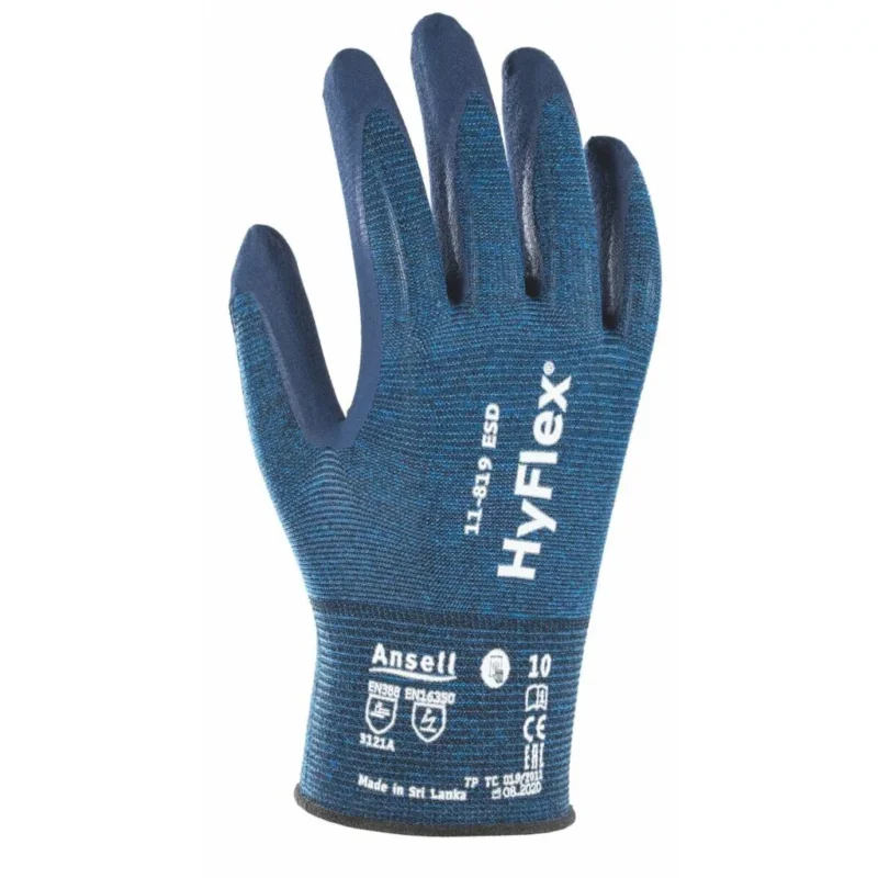 Ansell Kesztyű pár HyFlex 11-819 ESD 8 Gyors szállítás