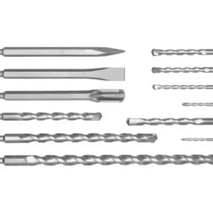 Vorel SDS-Plus fúró és véső készlet 12 részes (TOY-23585) Prémium
