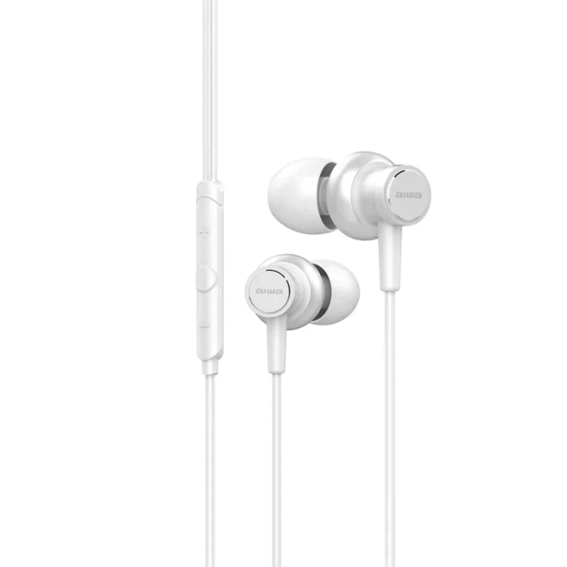 Aiwa ESTM-500WT Hi-Res fülhallgató, fehér (13102) Expressz kézbesítés