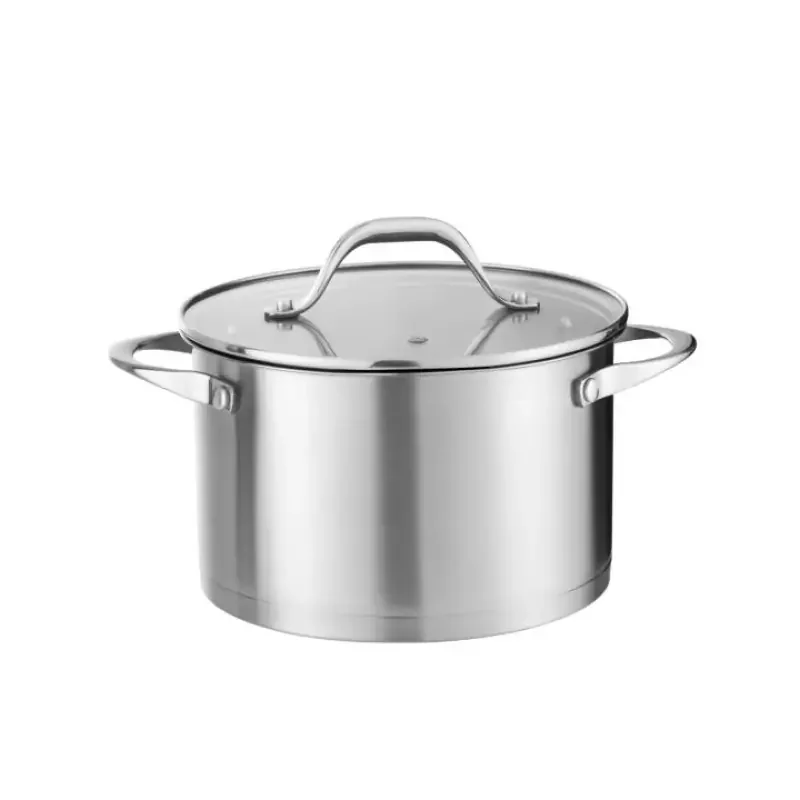 Zilan ZLN1368 rozsdamentes acél lábas fedővel, 24cm, 5,5L Azonnal elérhető