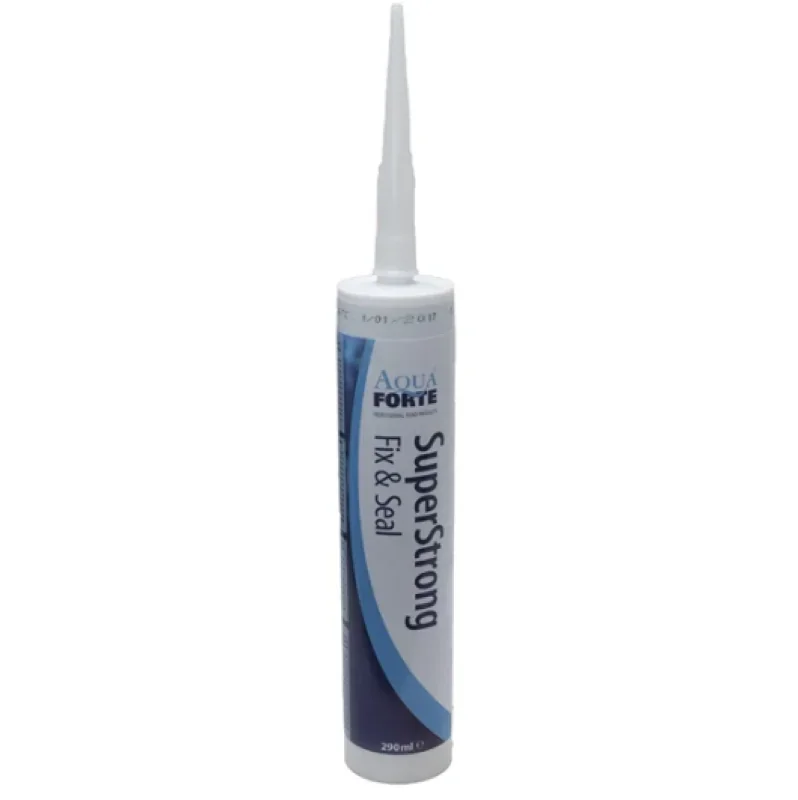 AquaForte Super Strong Fix&Seal ragasztó és tömítő, átlátszó 290ml (201030 - AK262) Kedvezményes ár