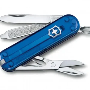 VICTORINOX Classic SD Transparent Colors zsebkés, "Deep Ocean" (010-6223-T2G) Akció
