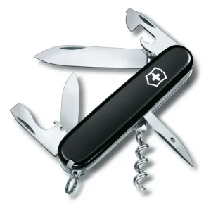 VICTORINOX Spartan zsebkés, 12 funkciós, fekete (011-3603-3) Olcsóbb