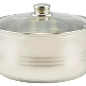 Bachmayer & Co inox lábas 4,5 L, rozsdamentes lábas (MB-2923/4,5) Csak ma