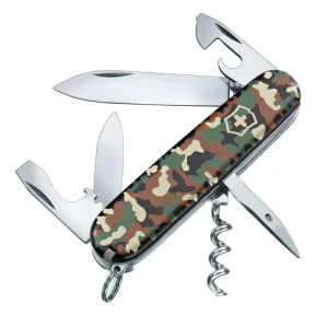 VICTORINOX Spartan zsebkés, 12 funkciós, terepszínű (011-3603-94) Outlet