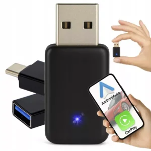 Csak ma CarPlay 2in1 vezeték nélküli adapter IOS/ANDROID (53081)
