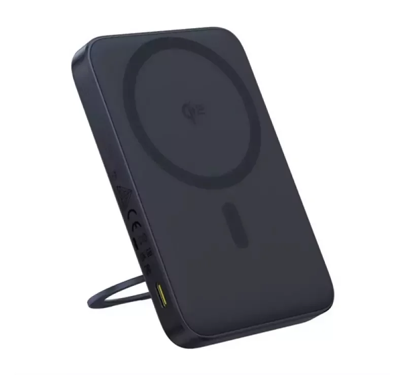 Csak ma Baseus PICOGO QI2 vésztöltő Type-C aljzat (5000mAh, 20W, PD gyorstöltő 3.0, LED jelzés, Qi2, kitámas