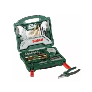Ajánlat Bosch 70 darabos Titanium X-line készlet + Bosch kézi csavarhúzó (2607017197)