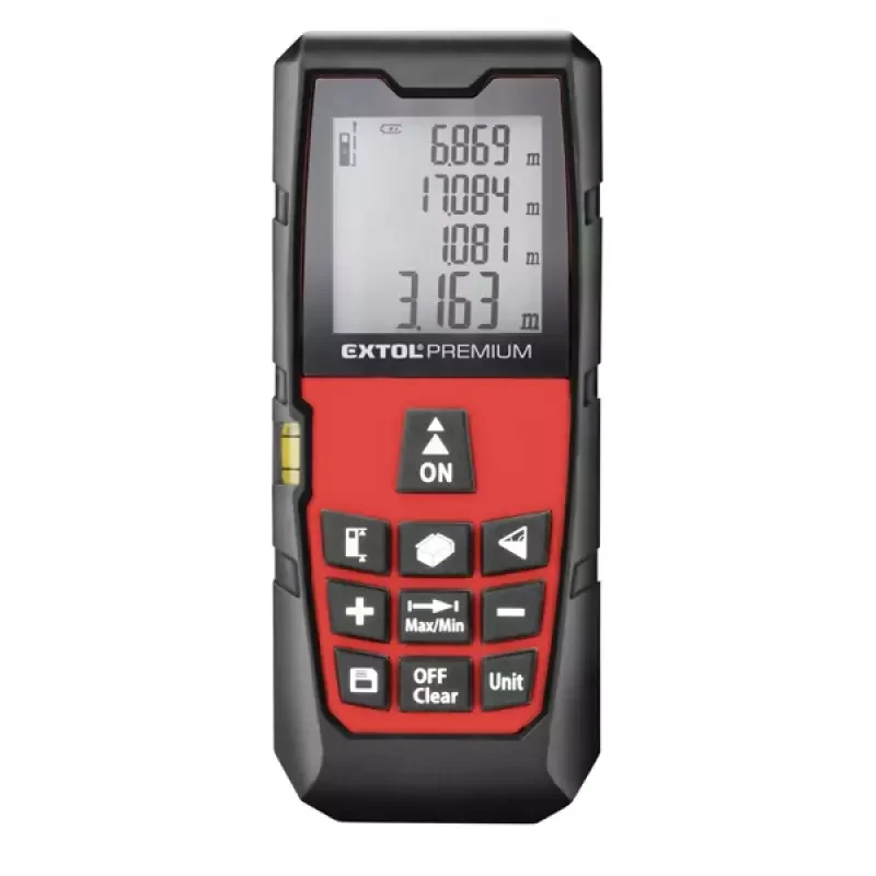Árengedmény Extol Premium lézeres távolságmérő, 0,05m-80m (8820043)