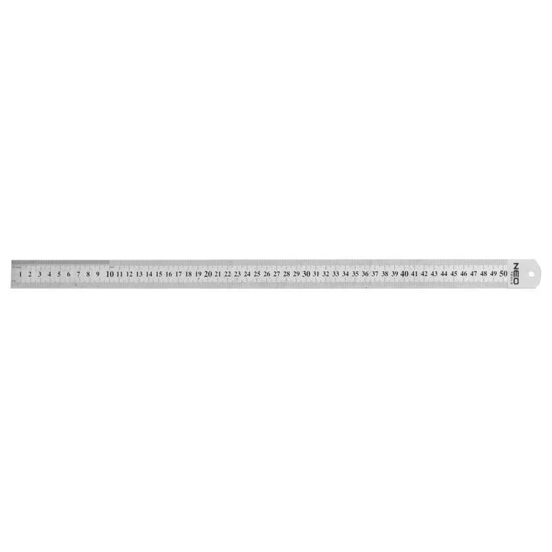 Acél vonalzó NEO TOOLS 50cm rozsdamentes 72-215 Kiárusítás