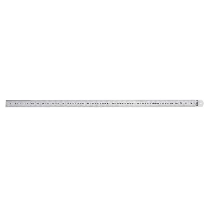 Acél vonalzó NEO TOOLS 75cm rozsdamentes 72-217 Gyors kiszállítás
