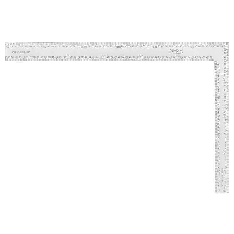 Ácsderékszög NEO TOOLS 600x410mm 72-130 Végkiárusítás