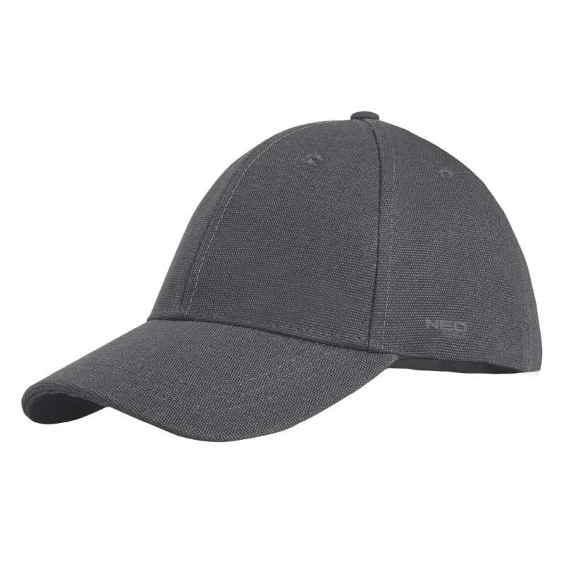Akciós ár Baseball sapka NEO TOOLS basic szürke 81-635