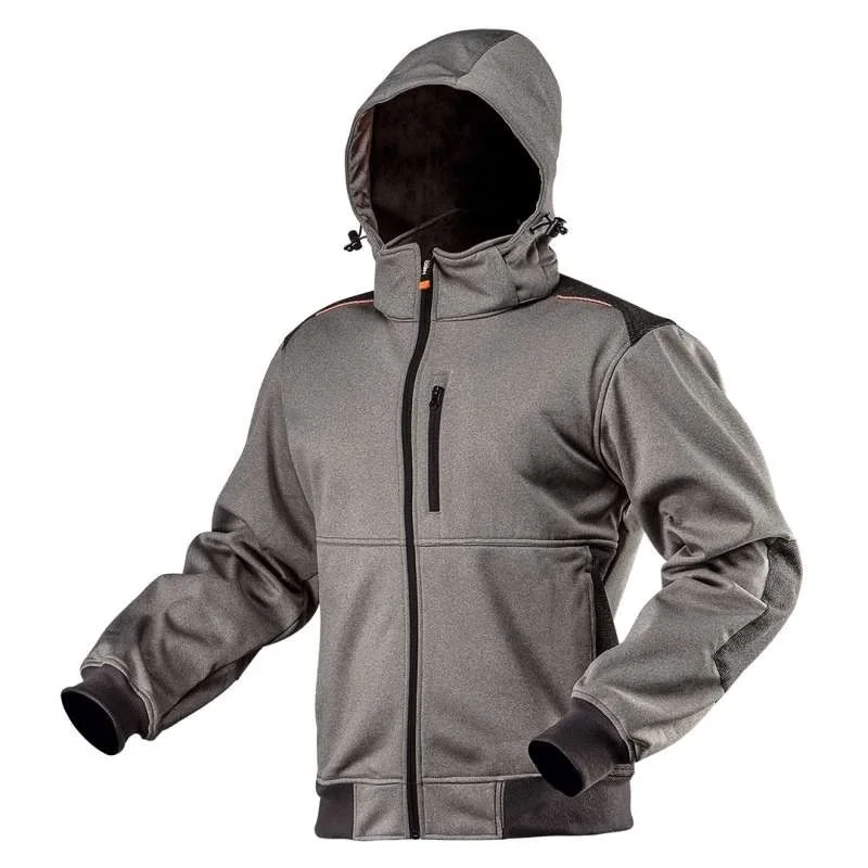 Akciós ár Dzseki NEO TOOLS softshell víz-és szélálló extra meleg leveheto kapucnival XXXL 81-551-XXXL