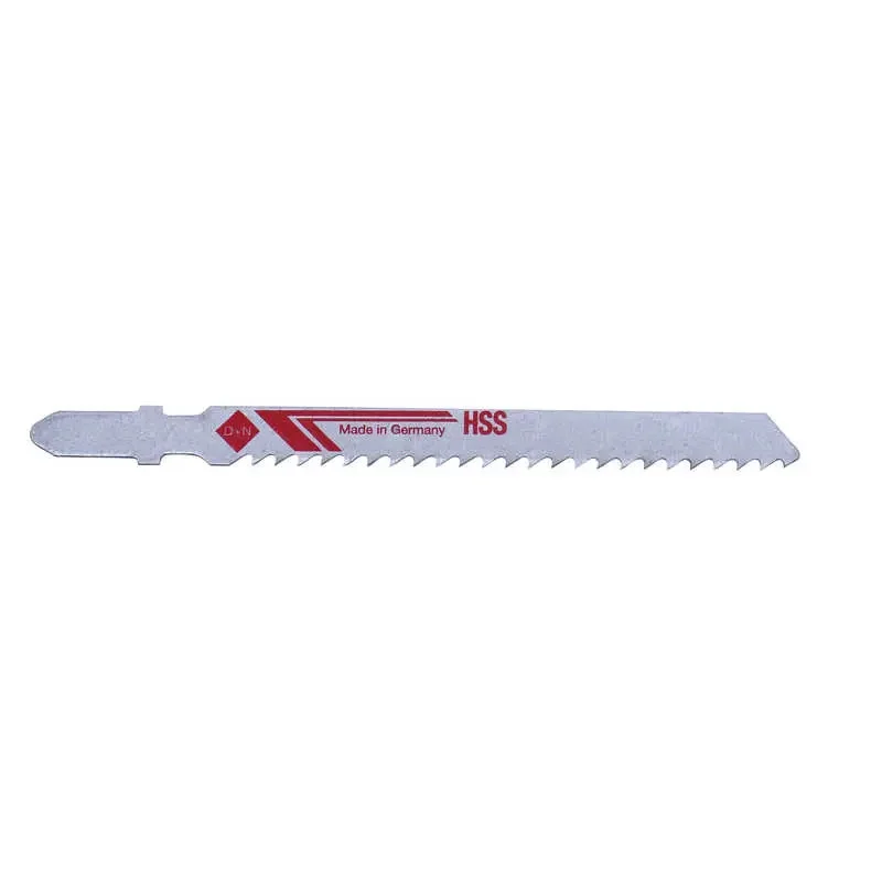 Vásárlói kedvenc Lev Jigsaw dekopírfűrészlap, szúrófűrészlap HSS 5db/csom 75x1x3,0mm/8TPI, 24063