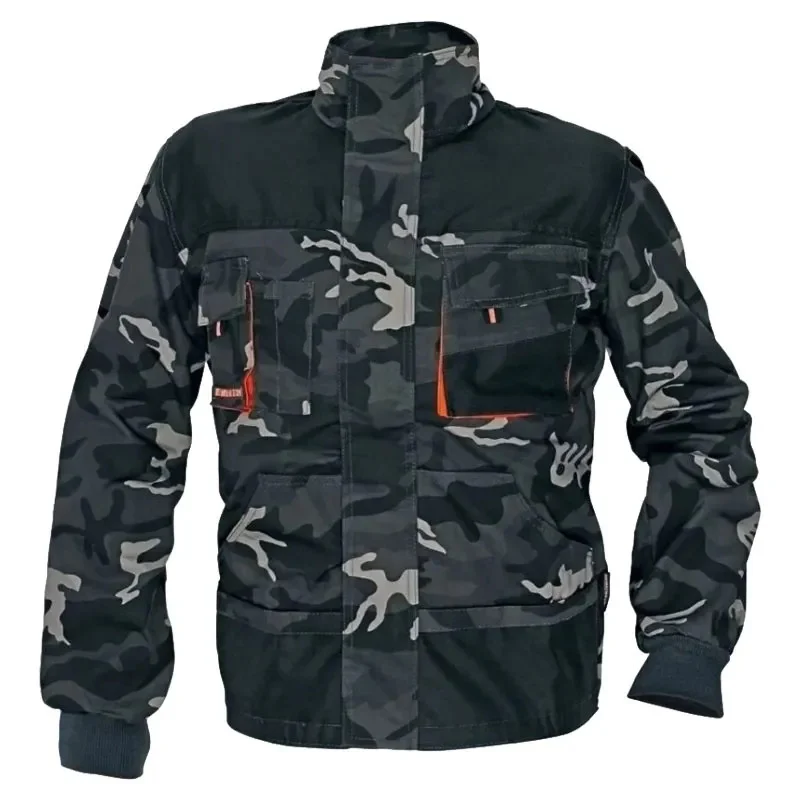 Árcsökkenés MV Cerva Emerton munkavédelmi dzseki (12) camouflage, szürke terepszínű 50, 0301004612050