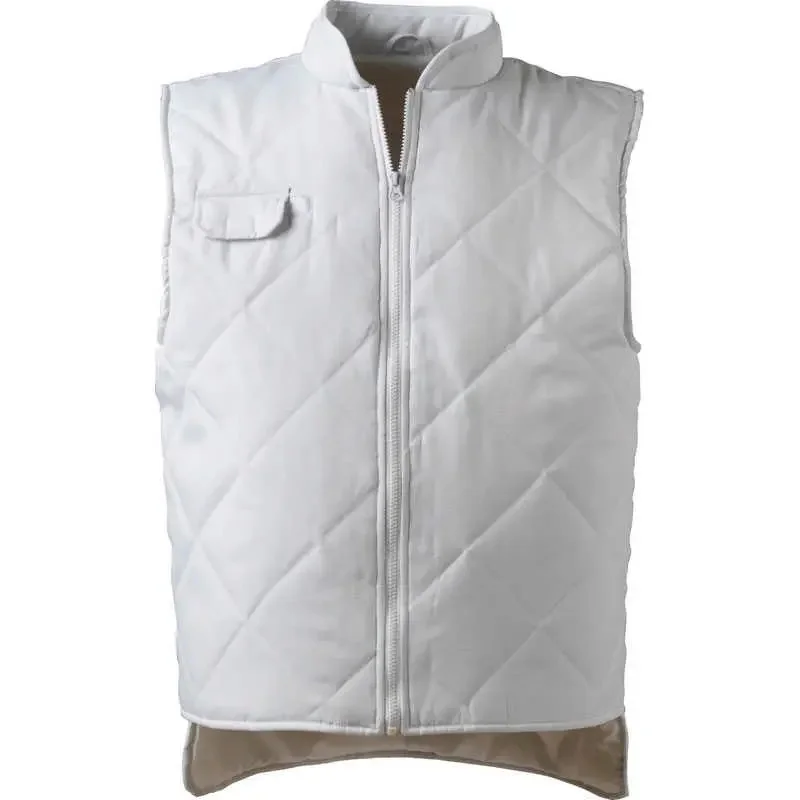 Árcsökkenés MV Coverguard Albatros bélelt steppelt mellény fehér 2XL, 5ALBWXXL